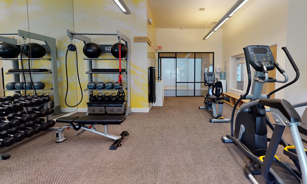 24 hour fitness center