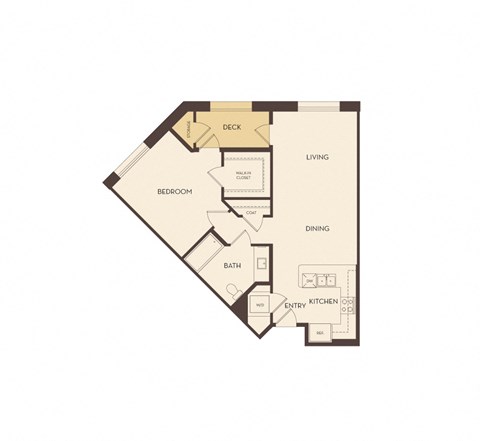 A2 floor plan at Marc San Marcos