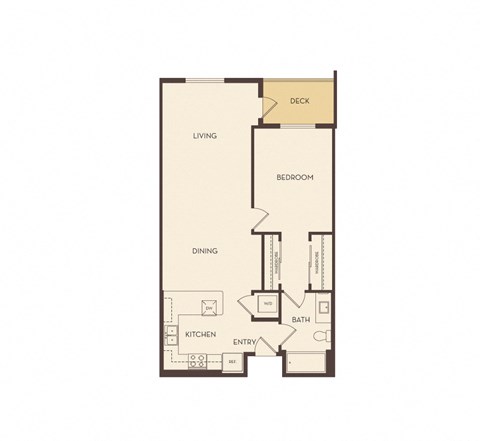 A3 floor plan at Marc San Marcos