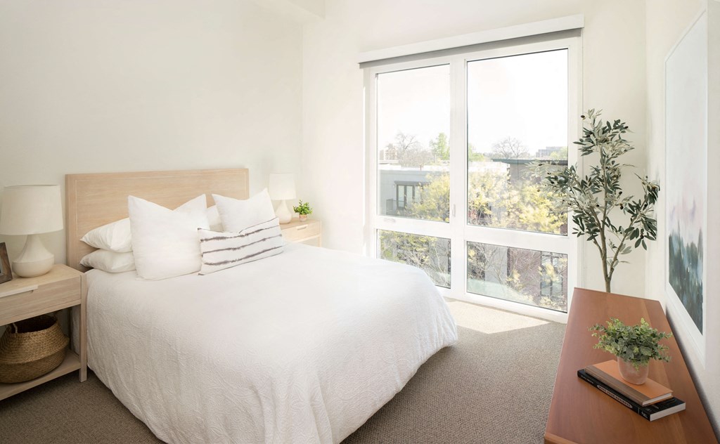 Main Furnished Bedroom Photo at Eleanor H16 Apartments