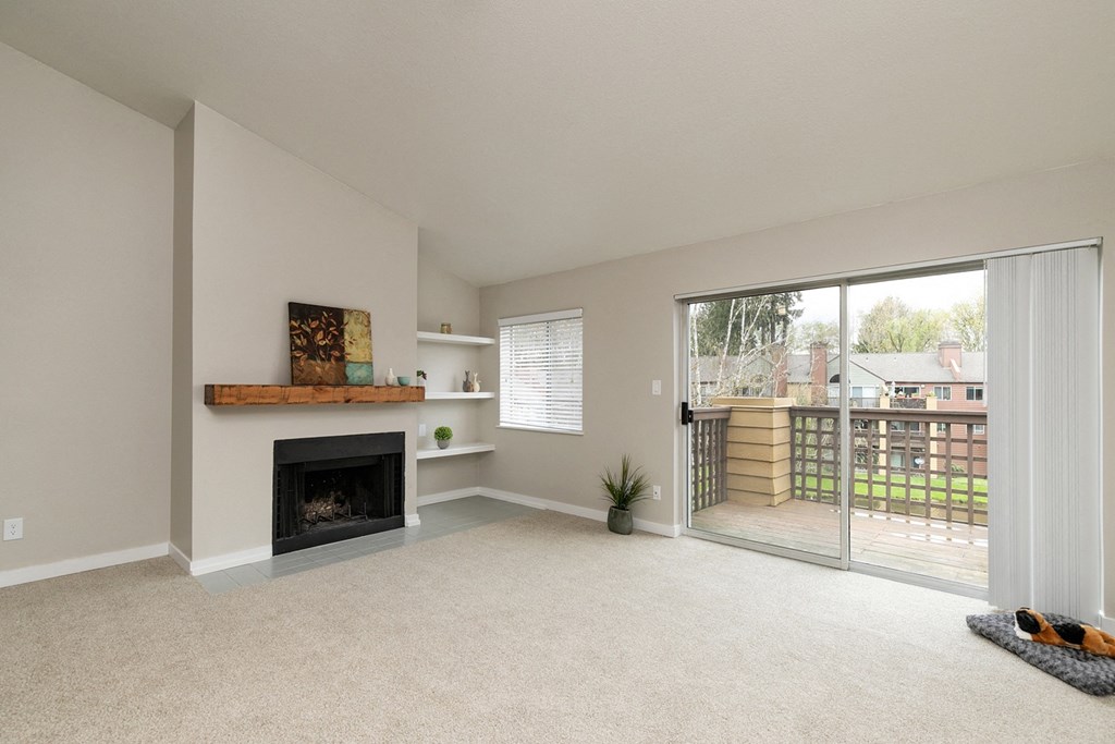 Cozy Living Room at Haven at Charbonneau, Wilsonville, Oregon