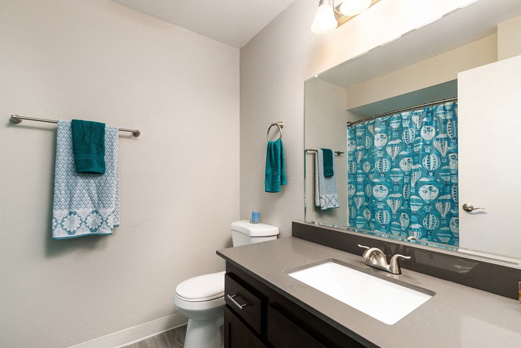 Modern Bathroom at Haven at Charbonneau, Wilsonville, Oregon