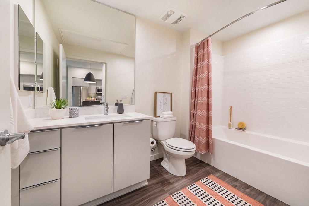 Bathroom Views at The Herald Apartments