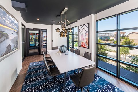 Resident Workspace at The Herald Apartments