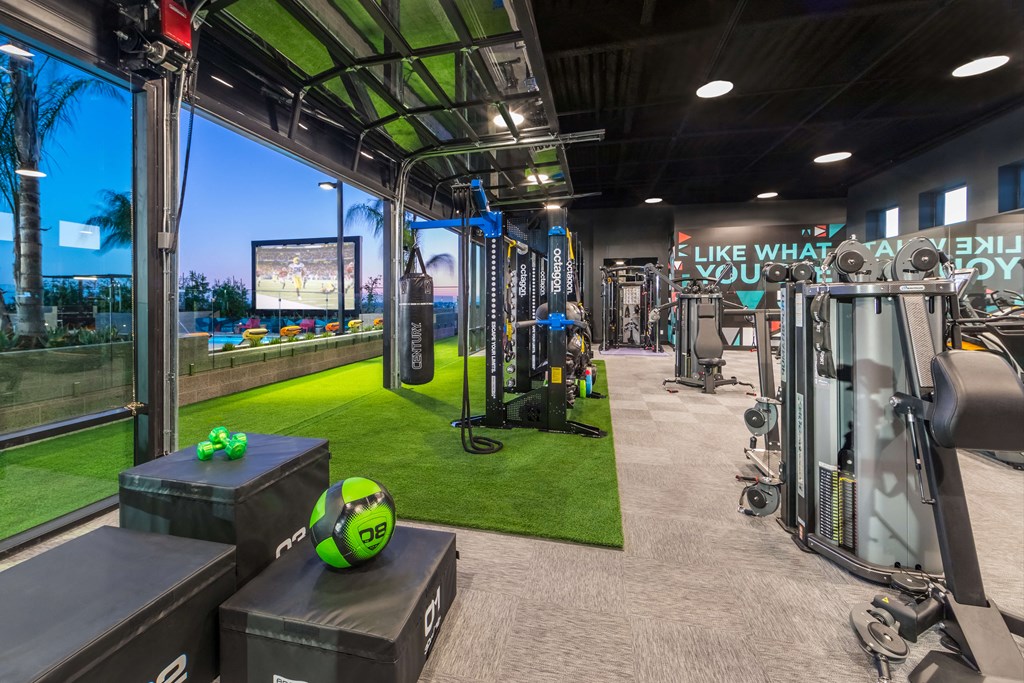 State of the Art Fitness Center at The Herald Apartments