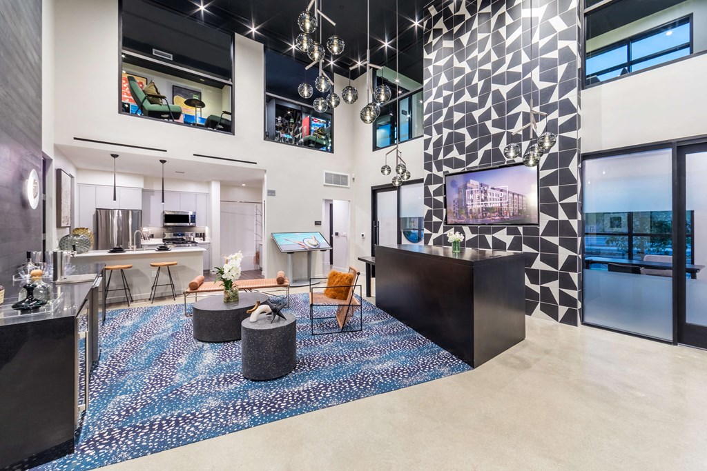 Leasing Office Views at The Herald Apartments