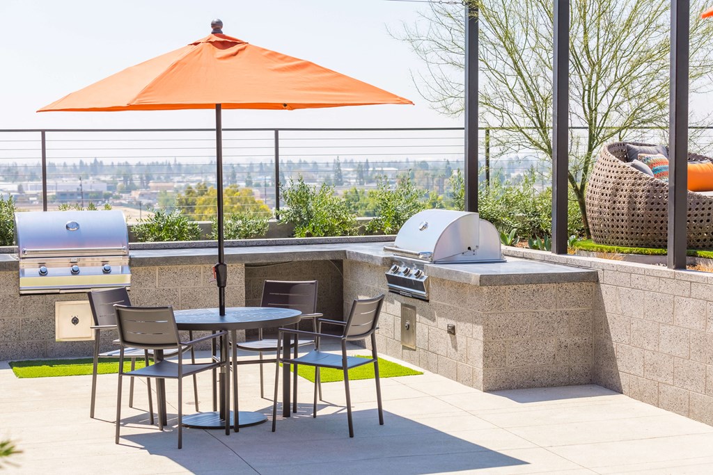 BBQ Pit at The Herald Apartments