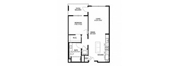 A5 Floor Plan at The Herald Apartments