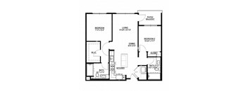 B1 Floor Plan at The Herald Apartments