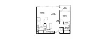 B2 Floor Plan Image at The Herald Apartments