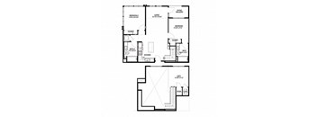 B4 Floor Plan at The Herald Apartments