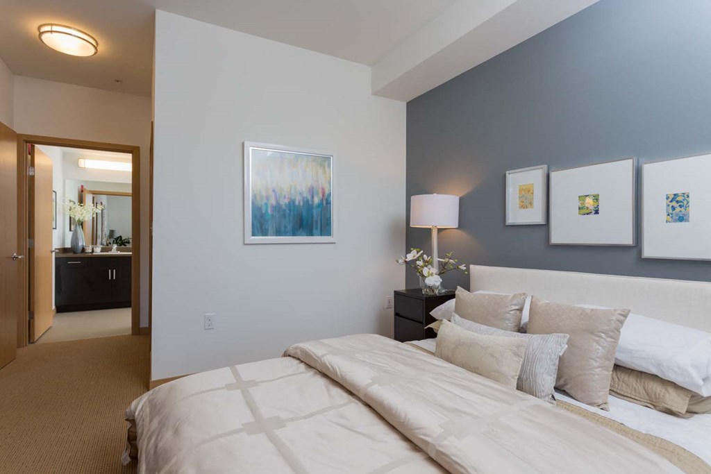 Large Comfortable Bedrooms at Tivalli Apartments, Lynnwood, Washington