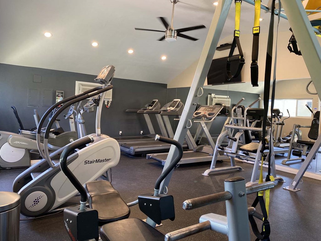 Beautiful Fitness Center at Stoneridge Apartment Homes, Upland, 91786