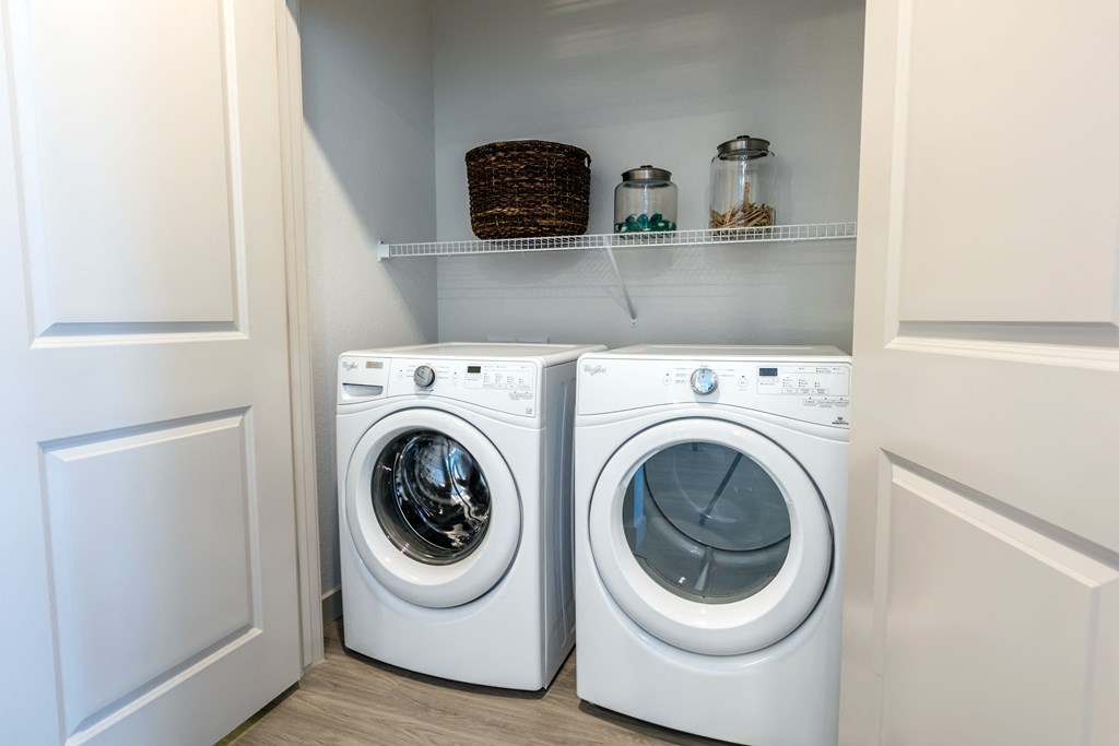 in unit washer and dryer at Malbec at Vallagio