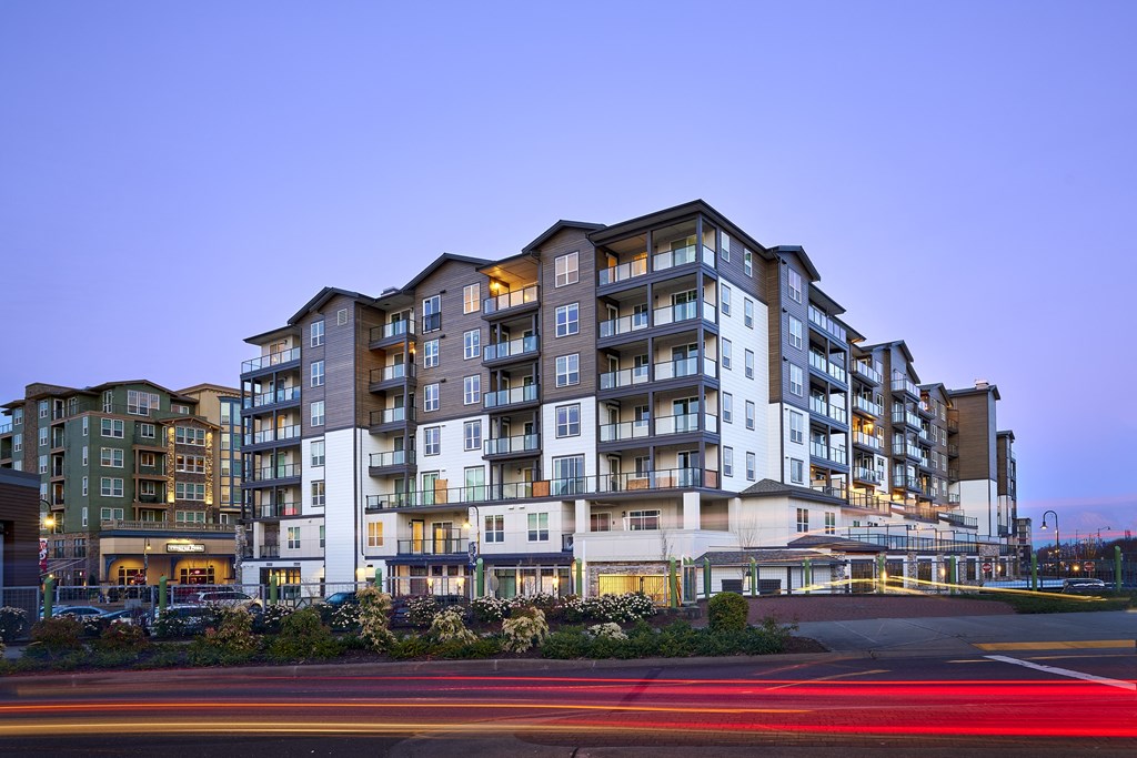 Village on Main Exterior at Night