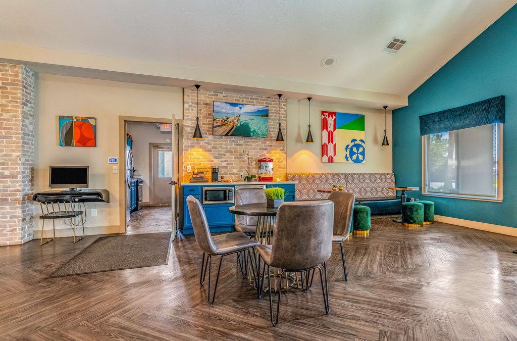 Seating area at Prelude at the Park