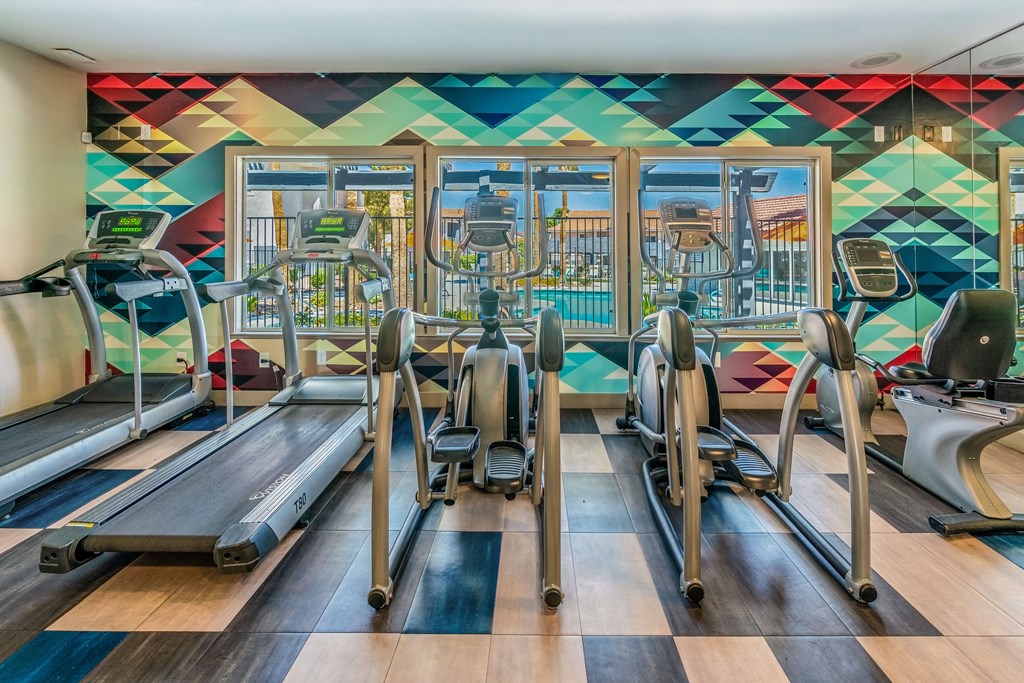 Fitness area at Prelude at the Park
