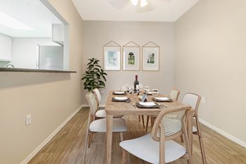 Dining room at Prelude at the Park