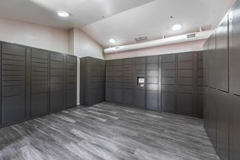 Package lockers at Garden Grove