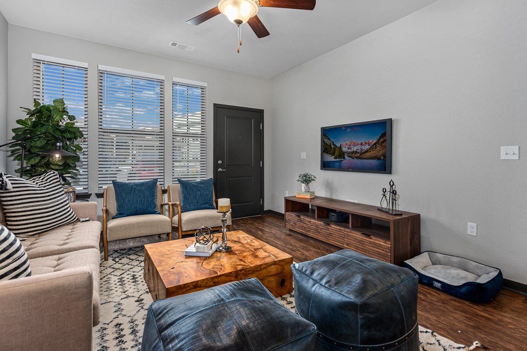 Living Room at Ridge at Castle Rock