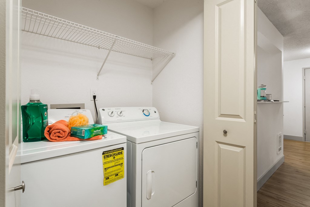 In-home washer and dryer at Artesia