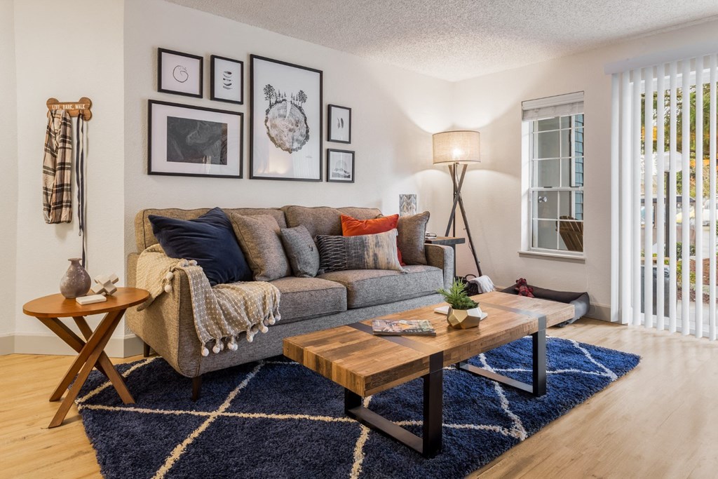 Living room views at Artesia