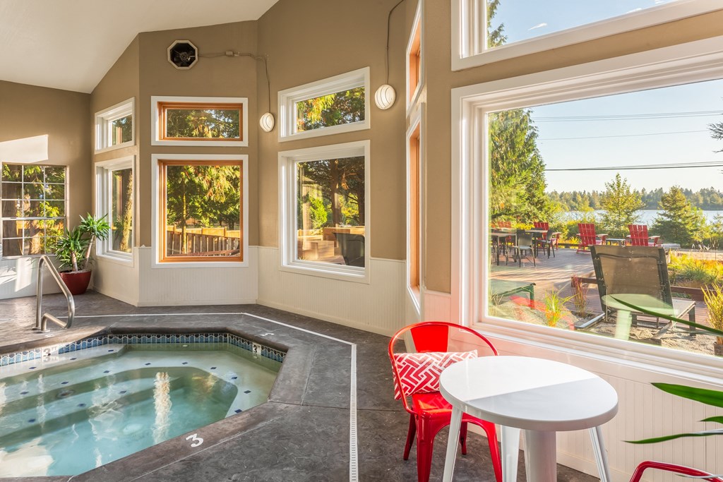 Spa views at Artesia