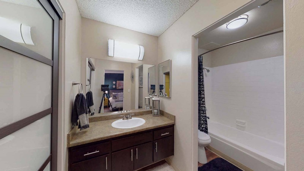 Luxurious Bathrooms at The Marquee Apartments, California