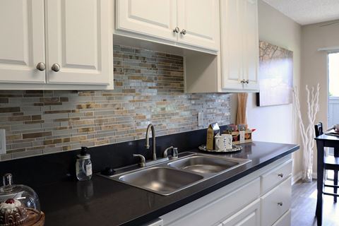 Sink and Dishwasher at Monte Vista Apartment Homes, California, 91750
