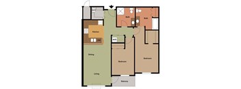 B1 Floor Plan at Maddox Apartments