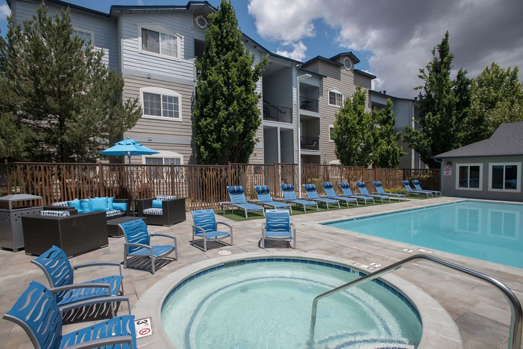 Hot Jacuzzi at Marina Village Apartments, Sparks 89434