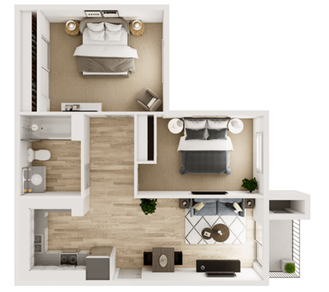 B1 Floor Plan at Maris at Martinez