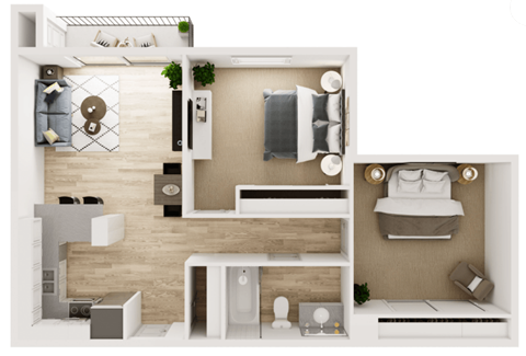 B2 Floor Plan at Maris at Martinez