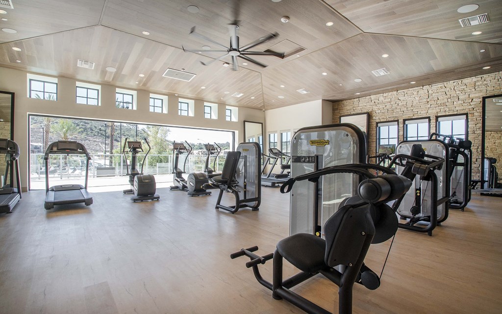 fitness center at Marisol Apartments