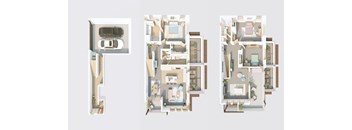 C3 Floor plans at Merge 56