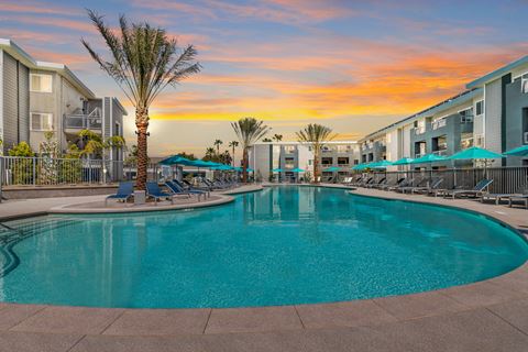 resort style sparkling pool at Pointe Luxe Apartment Homes, San Diego, CA, 92110