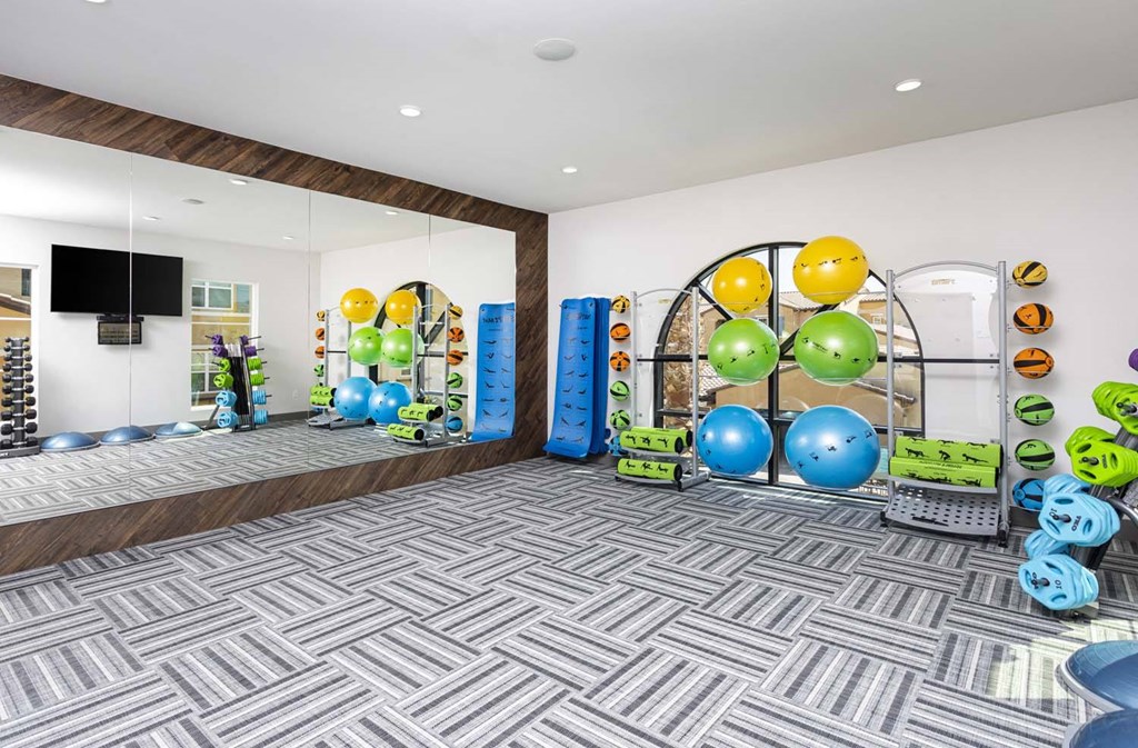 Yoga_Studio_and_TRX at Las Positas Apartments, California