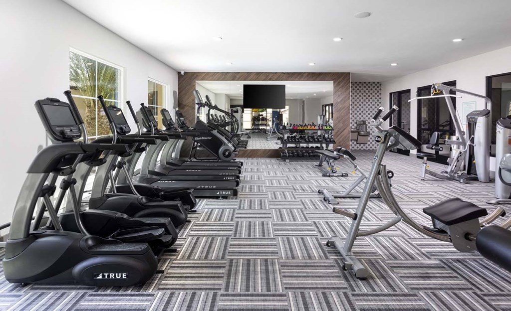 Cardio Studio Equipment at Las Positas Apartments, Camarillo
