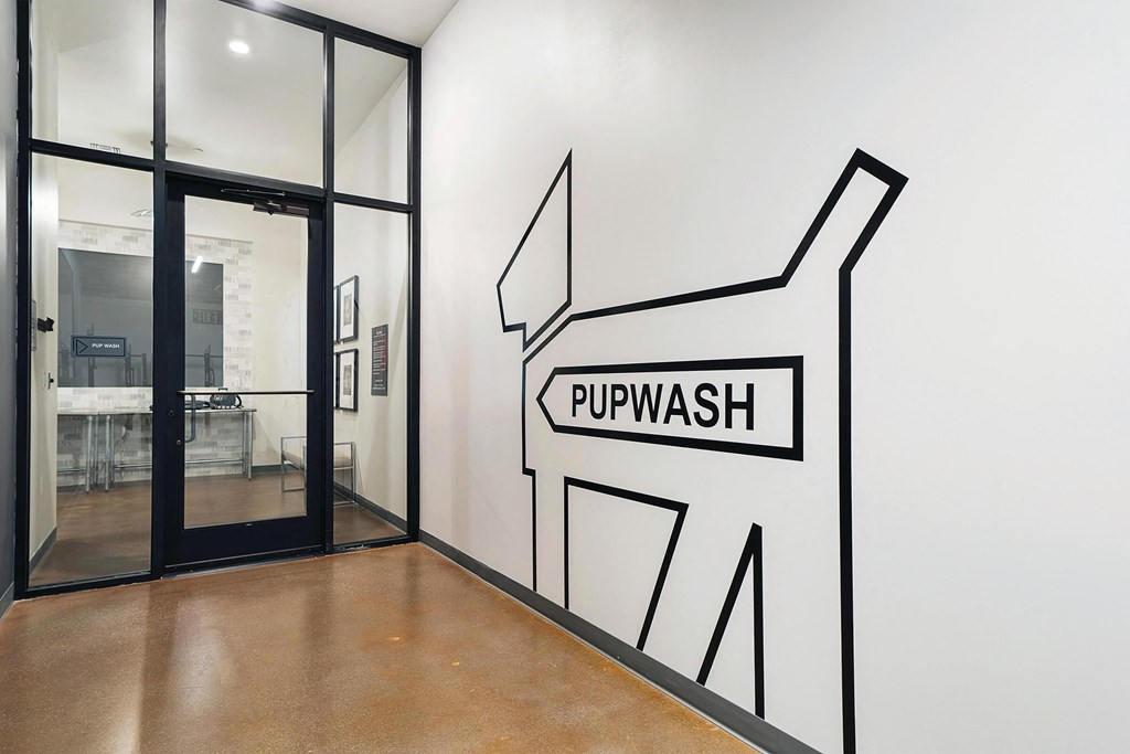 Puppy Wash at The Platform Urban Apartments