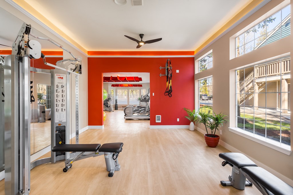 Modern fitness center at Artesia