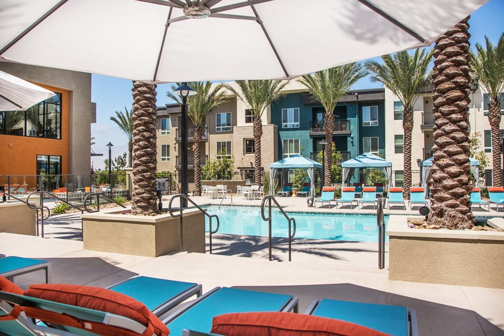 sparkling pool at Pulse Millenia