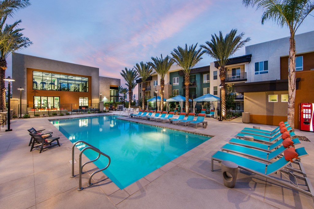 sparkling pool at Pulse Millenia