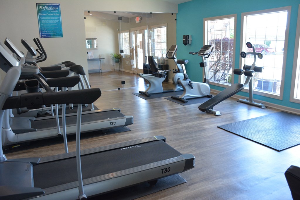 Cardio Machines In Gym at Reflections at the Marina, Sparks, 89434