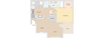 Map 1 at The Retreat Apartments