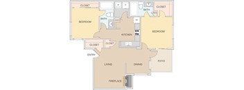 Map 2 at The Retreat Apartments