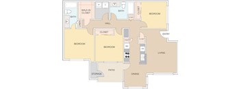 Map 4 at The Retreat Apartments