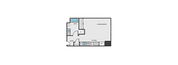 S2e Floor Plan at Eleanor H16 Apartments