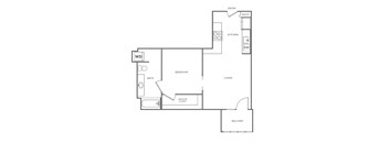 S3 Floor Plan at The Rylan Apartments