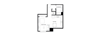 S5H Floor Plan at Eleanor H16 Apartments