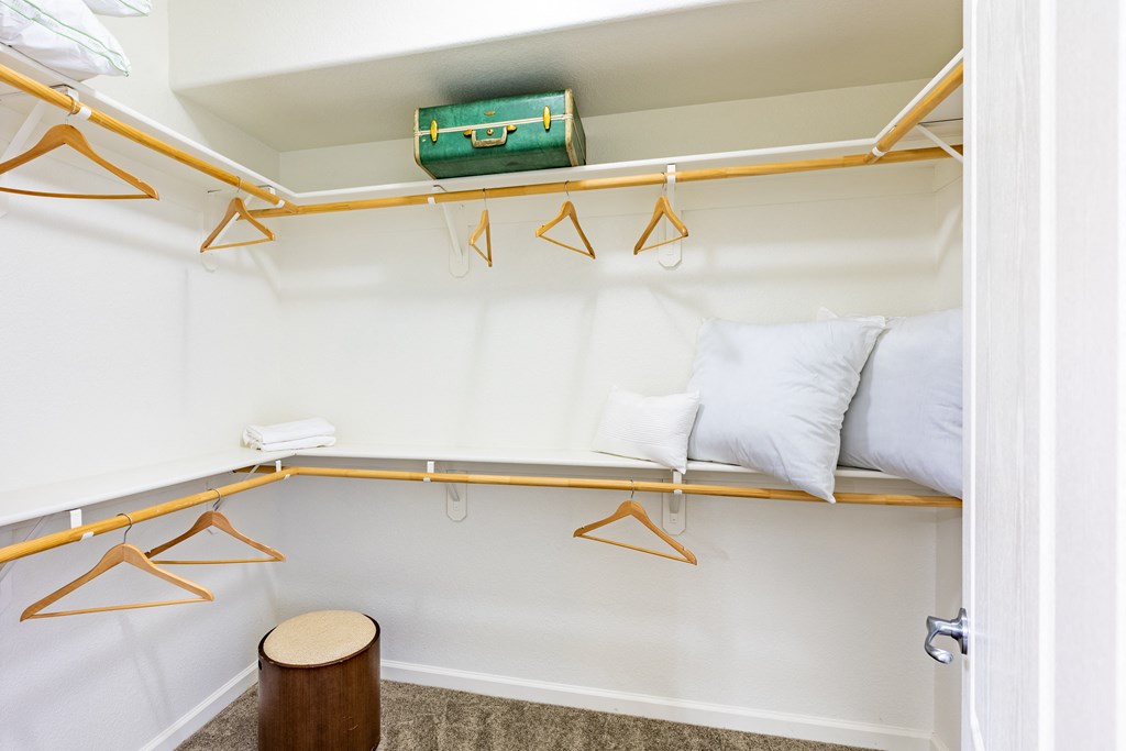 Large closet at Caviata at Kiley Ranch